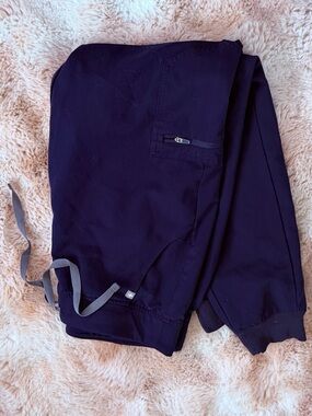 Women's Dark Navy Drawstring Jogger Pants